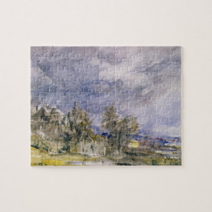 John Constable   Hampstead Heath from near Well Wa Jigsaw Puzzle