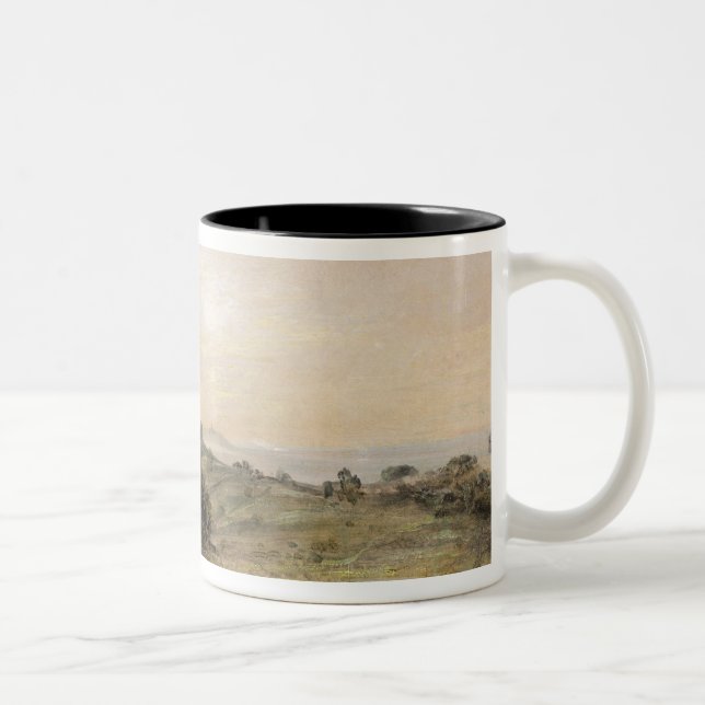 John Constable | Hampstead Heath, looking towards Two-Tone Coffee Mug (Right)
