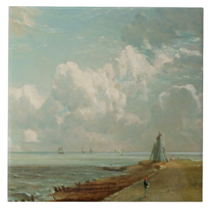 John Constable   Harwich, The Low Lighthouse and B Tile