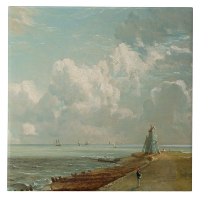John Constable | Harwich, The Low Lighthouse and B Tile (Front)