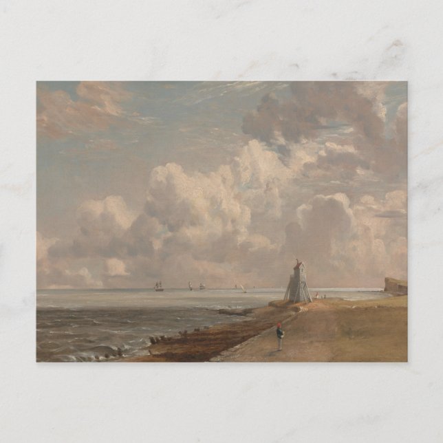 John Constable - Harwich - The Low Lighthouse Postcard (Front)