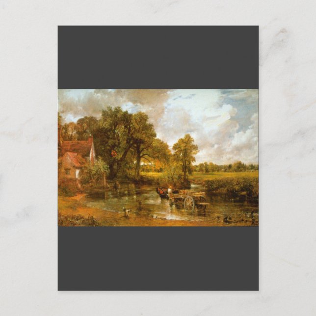 John Constable - Hay Wain Postcard (Front)