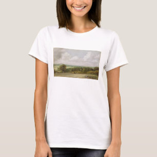 John Constable Landscape: Ploughing Scene in Suf T-Shirt