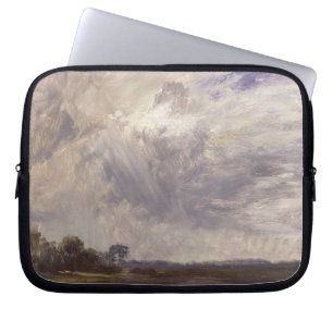 John Constable Landscape with Grey Windy Sky, c. Laptop Sleeve