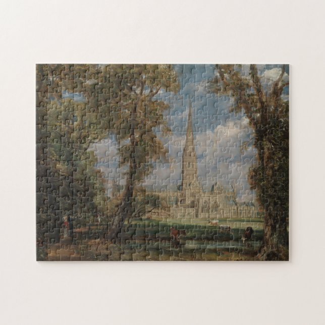John Constable | Salisbury Cathedral from the Bish Jigsaw Puzzle (Horizontal)