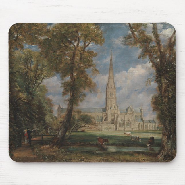 John Constable | Salisbury Cathedral from the Bish Mouse Mat (Front)