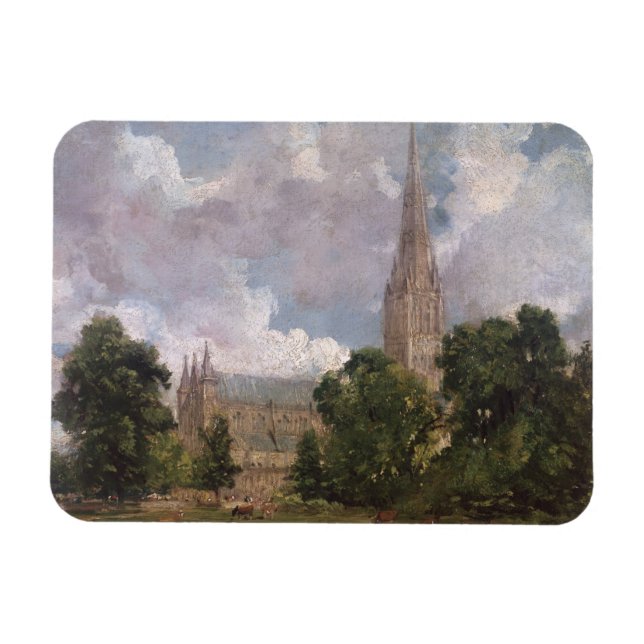 John Constable | Salisbury Cathedral from the sout Magnet (Horizontal)