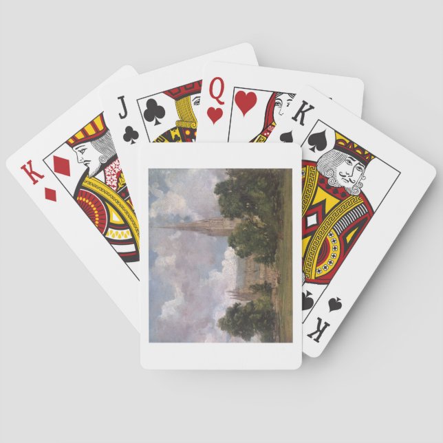John Constable | Salisbury Cathedral from the sout Playing Cards (Back)