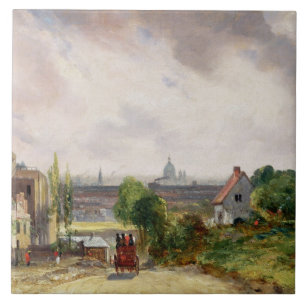 John Constable Sir Richard Steele's Cottage, Ham Tile