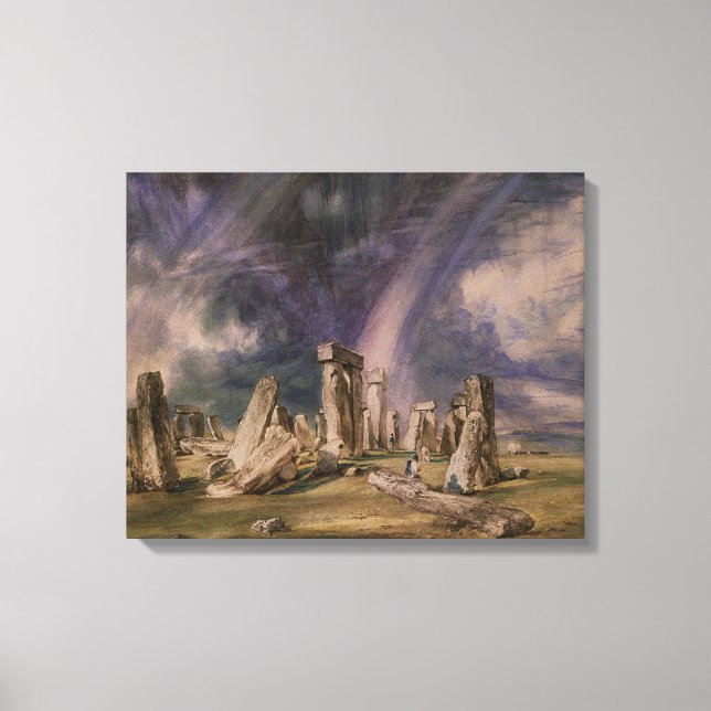 John Constable | Stonehenge, 1835 Canvas Print (Front)