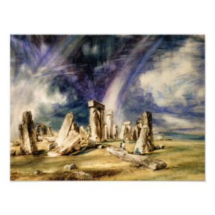 John Constable - Stonehenge Photo Print
