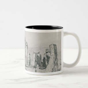 John Constable   Stonehenge, Wiltshire, 1820 (draw Two-Tone Coffee Mug
