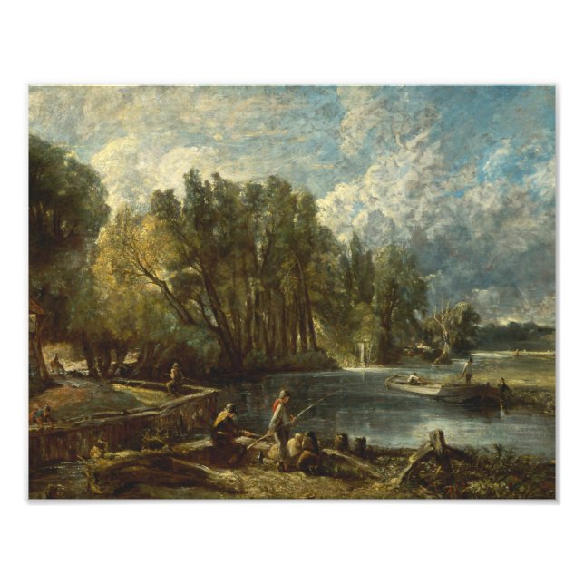 John Constable - Stratford Mill Photo Print (Front)