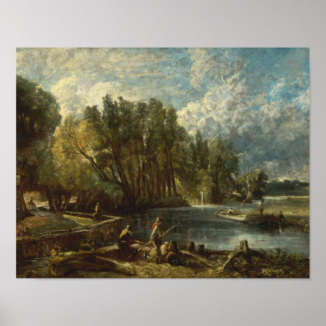 John Constable - Stratford Mill Poster (Front)
