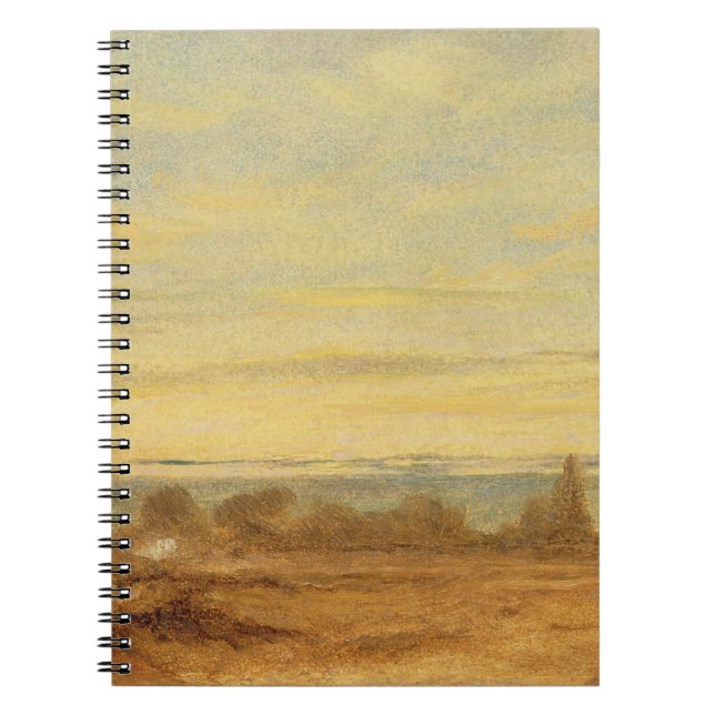 John Constable | Summer - Evening Landscape (oil o Notebook (Front)