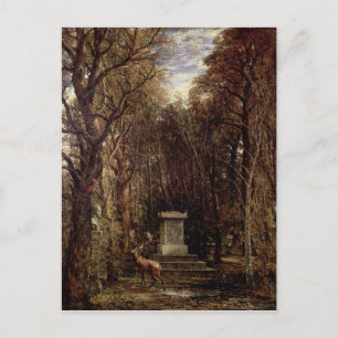 John Constable The Cenotaph to Reynold's Memory Postcard