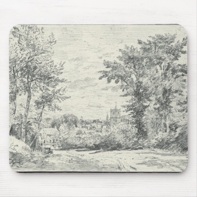 John Constable | The Entrance into Gillingham, Dor Mouse Mat (Front)