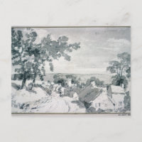 John Constable | The Entrance to the Village of Ed