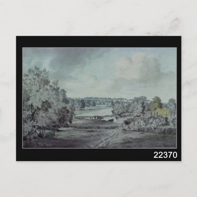 John Constable | The Valley of the Stour Postcard (Front)
