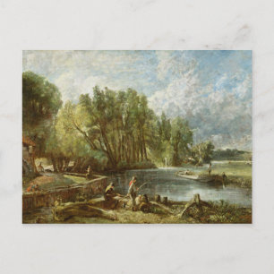 John Constable The Young Waltonians - Stratford Postcard