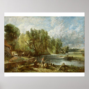 John Constable The Young Waltonians - Stratford Poster
