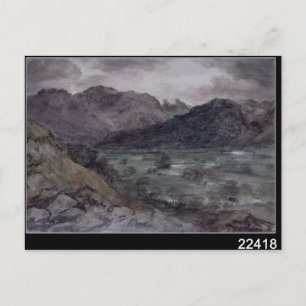 John Constable   View in Borrowdale Postcard