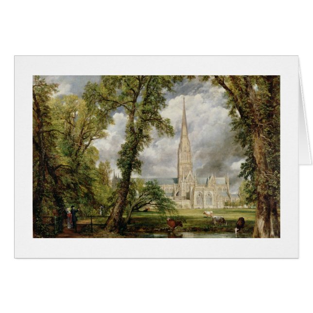 John Constable | View of Salisbury Cathedral from  (Front Horizontal)