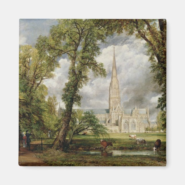 John Constable | View of Salisbury Cathedral from  Magnet (Front)
