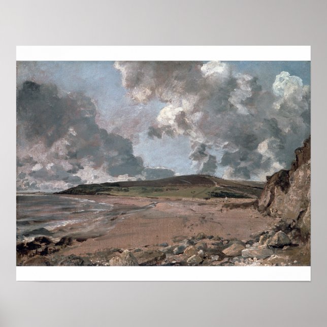 John Constable | Weymouth Bay with Jordan Hill, c. Poster (Front)