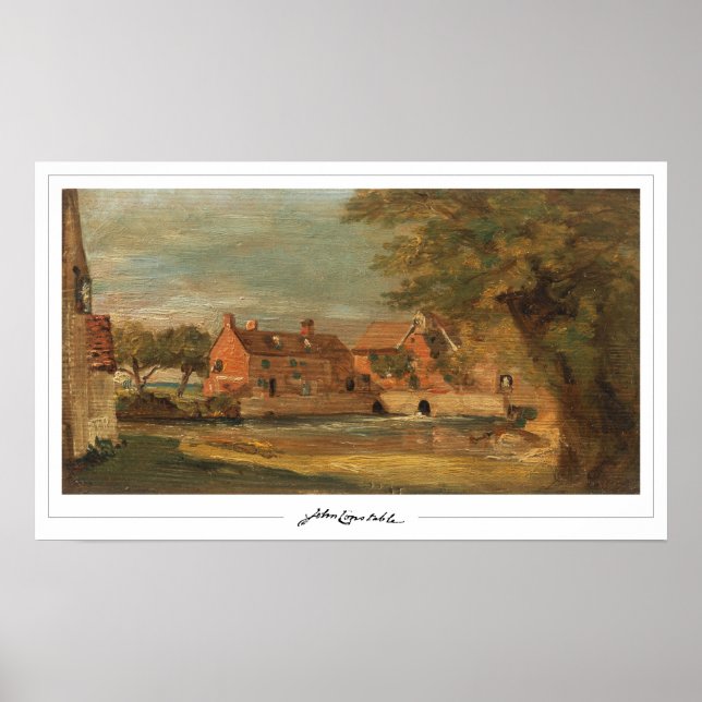 John Constable Zedign Art Poster #14-2 (Front)