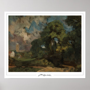 John Constable Zedign Art Poster #245-2