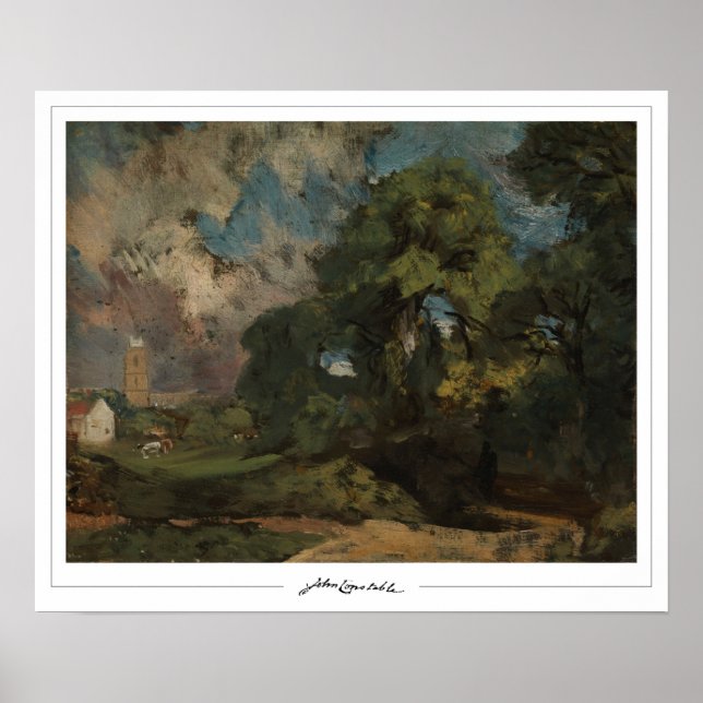 John Constable Zedign Art Poster #245-2 (Front)