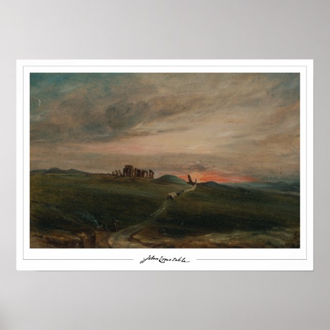 John Constable Zedign Art Poster #29-2 (Front)