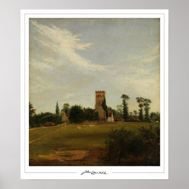 John Constable Zedign Art Poster #74-2 (Front)