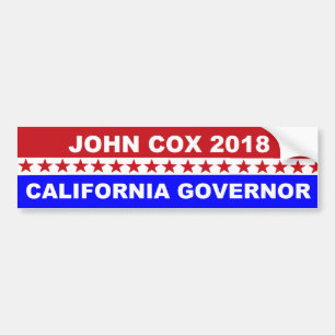 John Cox Bumper Sticker