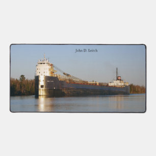 John D. Leitch desk mat