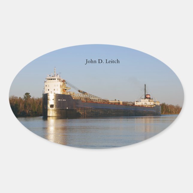 John D. Leitch sticker (Front)