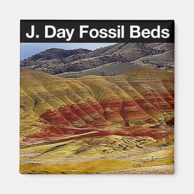 John Day Fossil Beds National Monument Magnet (Front)