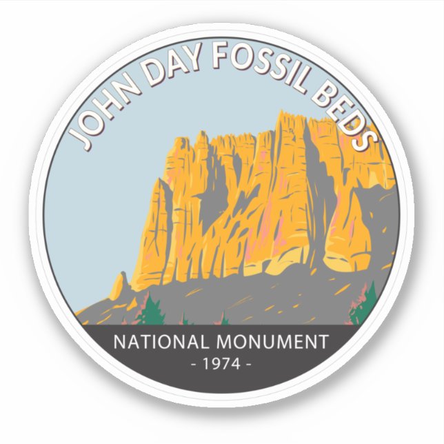 John Day Fossil Beds National Monument Oregon (Front)