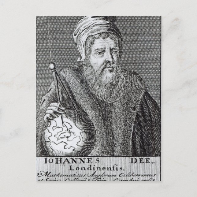 John Dee  a Londoner Postcard (Front)