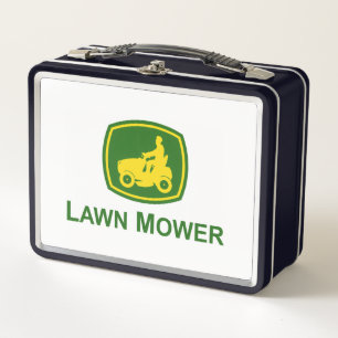 John Deere Logo Metal Lunch Box