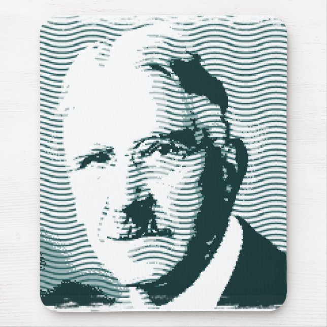 John Dewey Mouse Mat (Front)