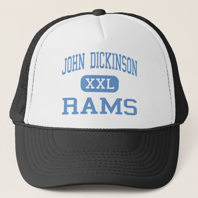 John Dickinson - Rams - High - Wilmington Delaware Trucker Hat (Front)