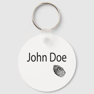 John Doe FIngerprint Key Ring