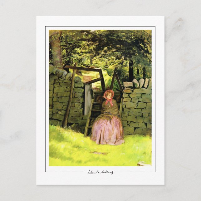 John Everett Millais #105 - Fine Art Postcard (Front)