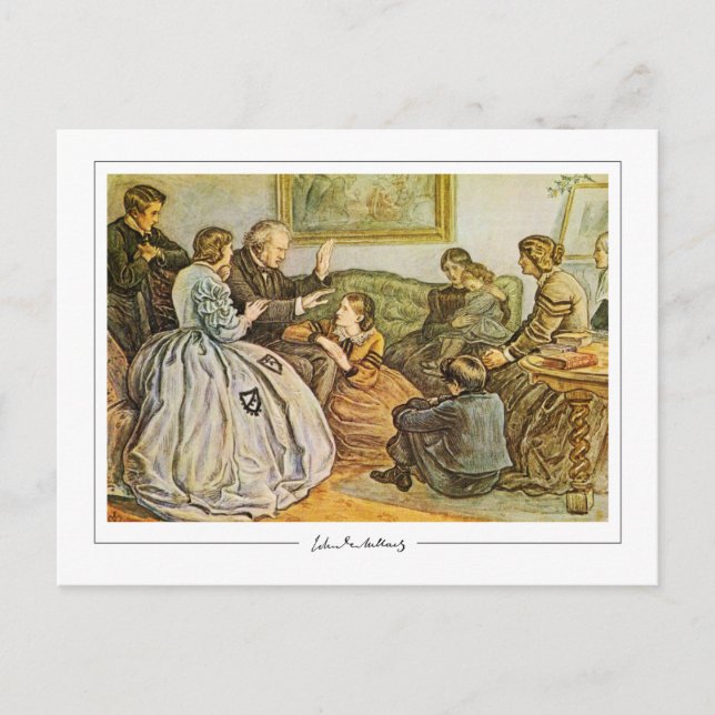 John Everett Millais #143 - Fine Art Postcard (Front)