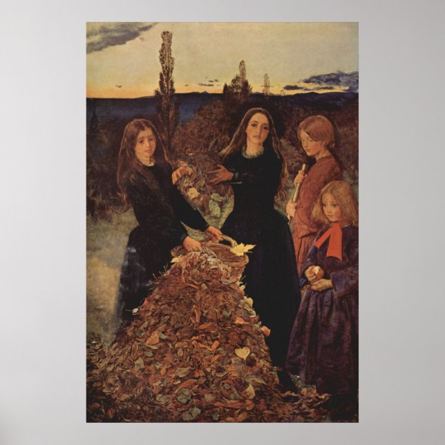 John Everett Millais - Autumn Poster (Front)