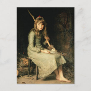 John Everett Millais - Cinderella Postcard