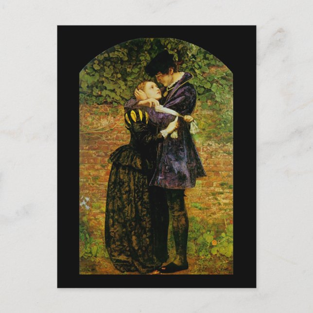 John Everett Millais Isabella Huguenot Postcard (Front)