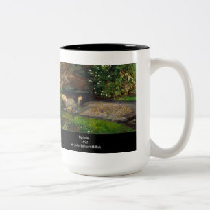 John Everett Millais , Ophelia Two-Tone Coffee Mug